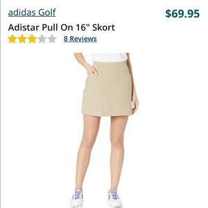 Adidas golf skort